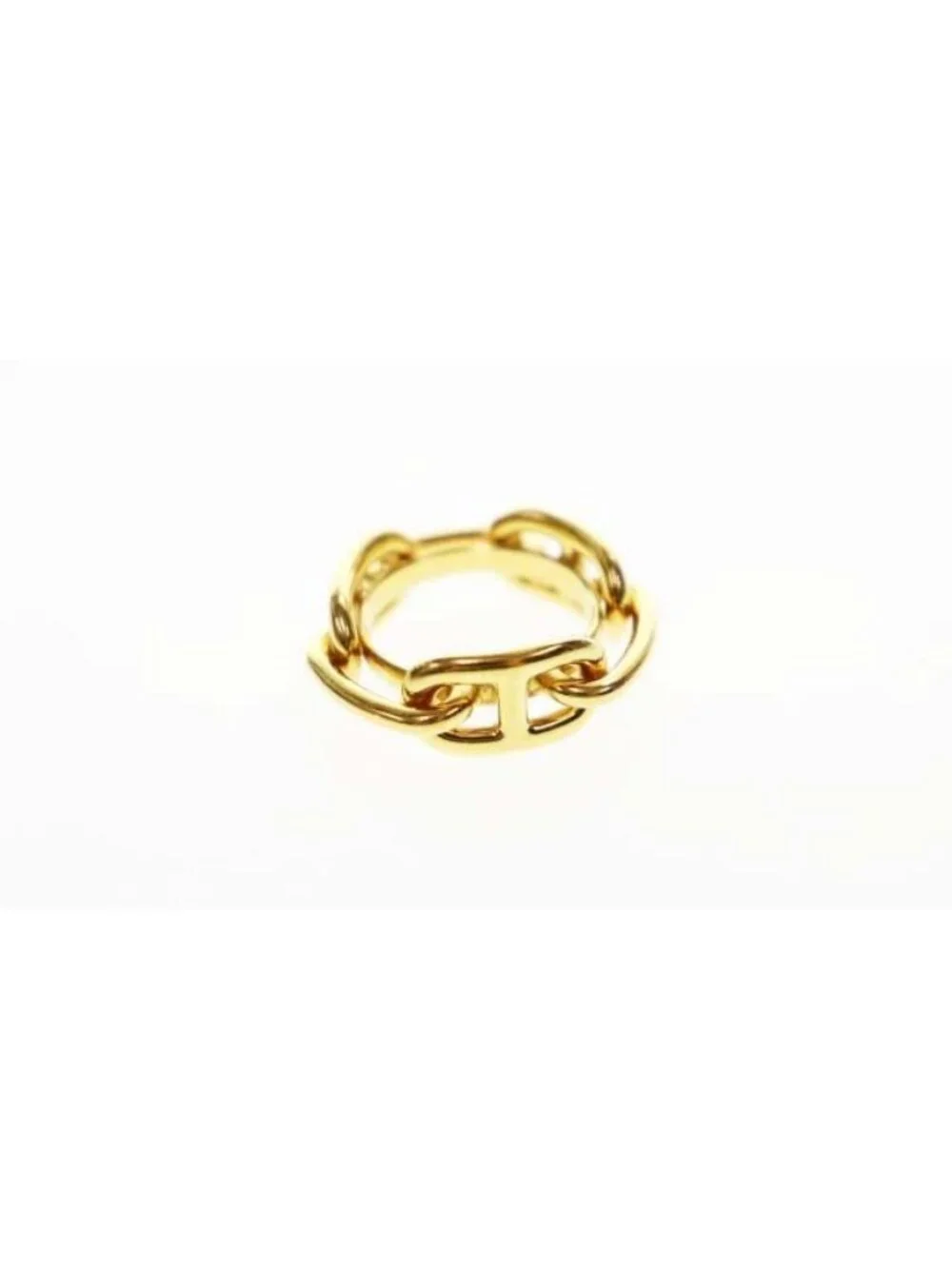 Hermes Legato 90 Scarf Ring Gold Closure - Picture 2 of 8